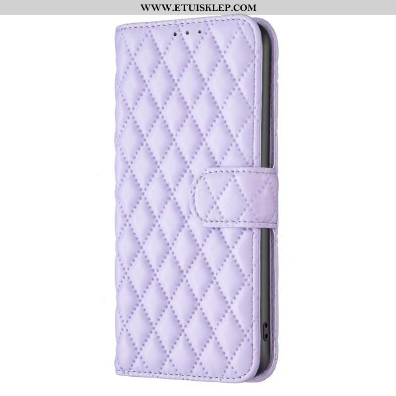 Etui Folio do Samsung Galaxy S23 5G Pikowany Binfen Kolor